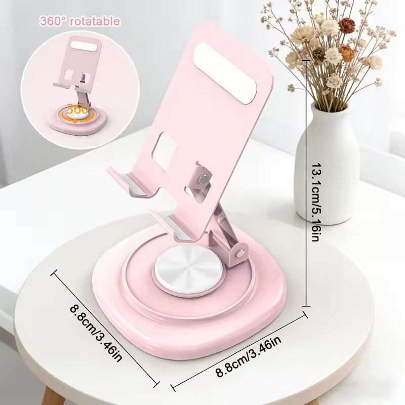 Desk Setup Stand - ขาตั้งโทรศัพท์แบบตั้งโต๊ะ หมุนได้ 360 องศา พับเก็บได้ พกพาสะดวก