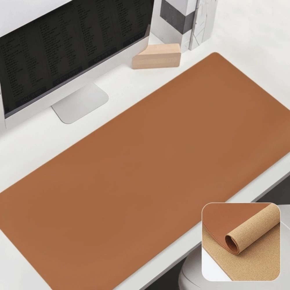 แผ่นรองเขียนหนังกันน้ำสำหรับโต - Desk Pad Leather Large บทวิจารณ์และราคา
