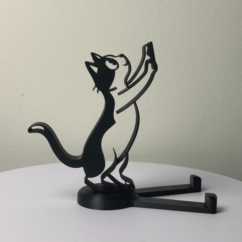 ที่วางโทรศัพท์รูปแมวแบบมินิมอล - Desk Setup Stand บทวิจารณ์และราคา