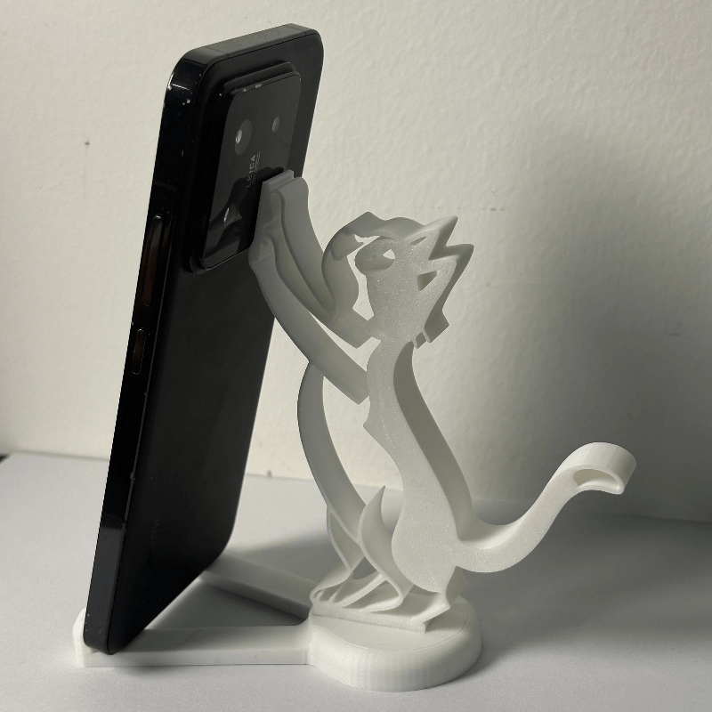 ที่วางโทรศัพท์รูปแมวแบบมินิมอล - Desk Setup Stand บทวิจารณ์และราคา