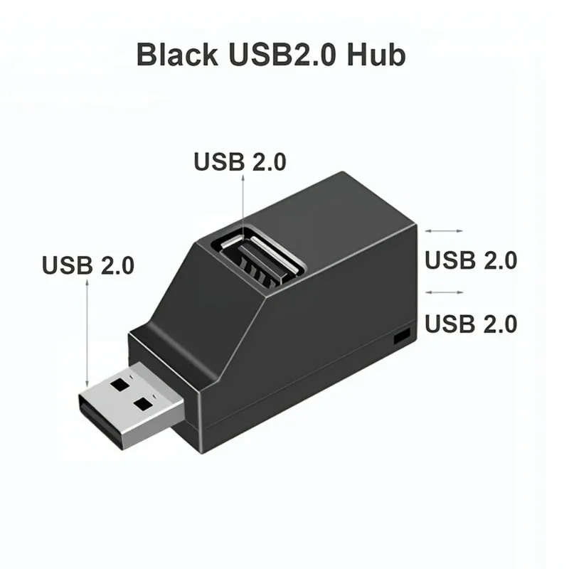 USB 3.0 2.0 หมุนได้ 3 พอร์ตฮับ - Desk Setup Usb Hub บทวิจารณ์และราคา