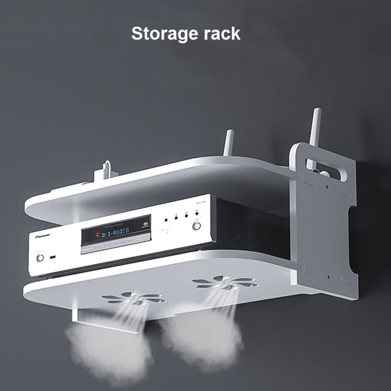 ชั้นวางติดผนังสำหรับจัดเก็บสาย - Desk Setup Organizer บทวิจารณ์และราคา