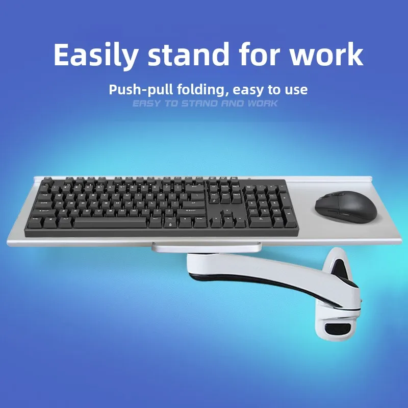 ถาดวางคีย์บอร์ดติดผนังสำหรับงา - Ergonomic Desk Setup Keyboard บทวิจารณ์และราคา