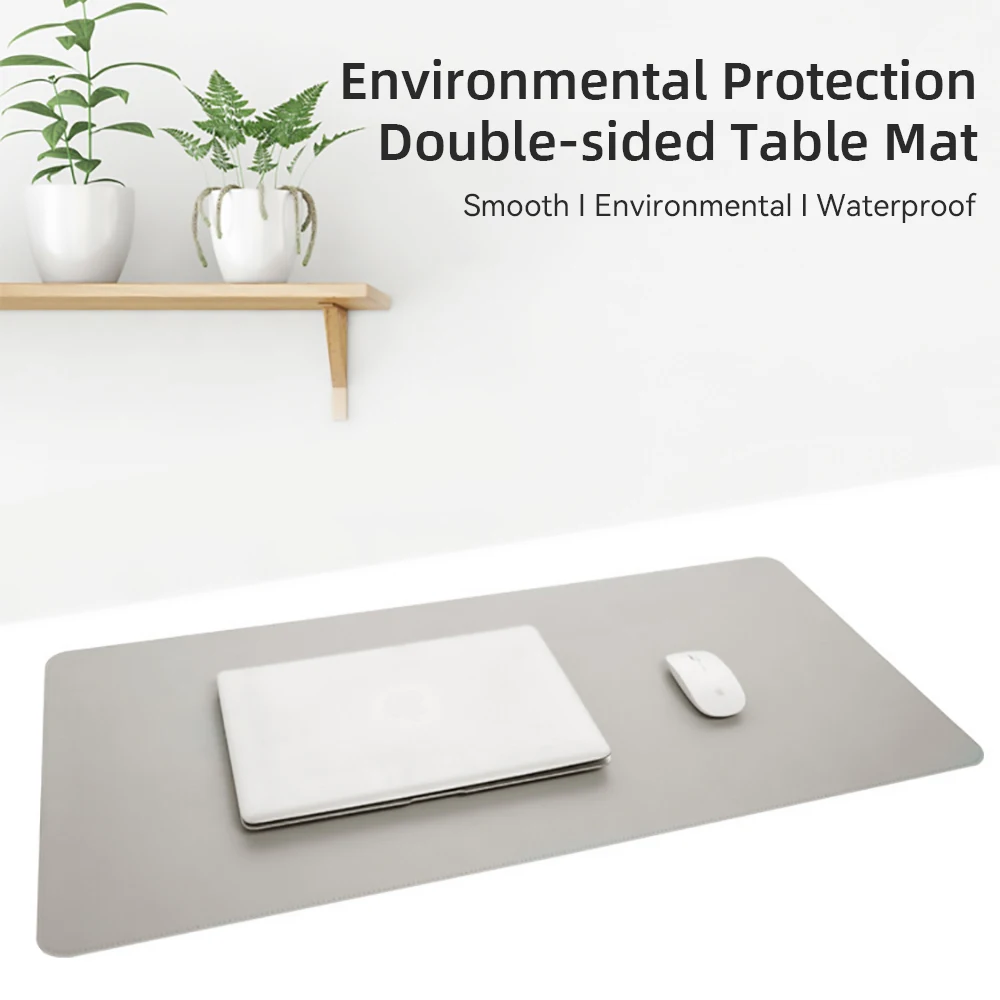 1 ชิ้นขนาดใหญ่ขนาด 600*300 มม. - Desk Pad Leather Large บทวิจารณ์และราคา