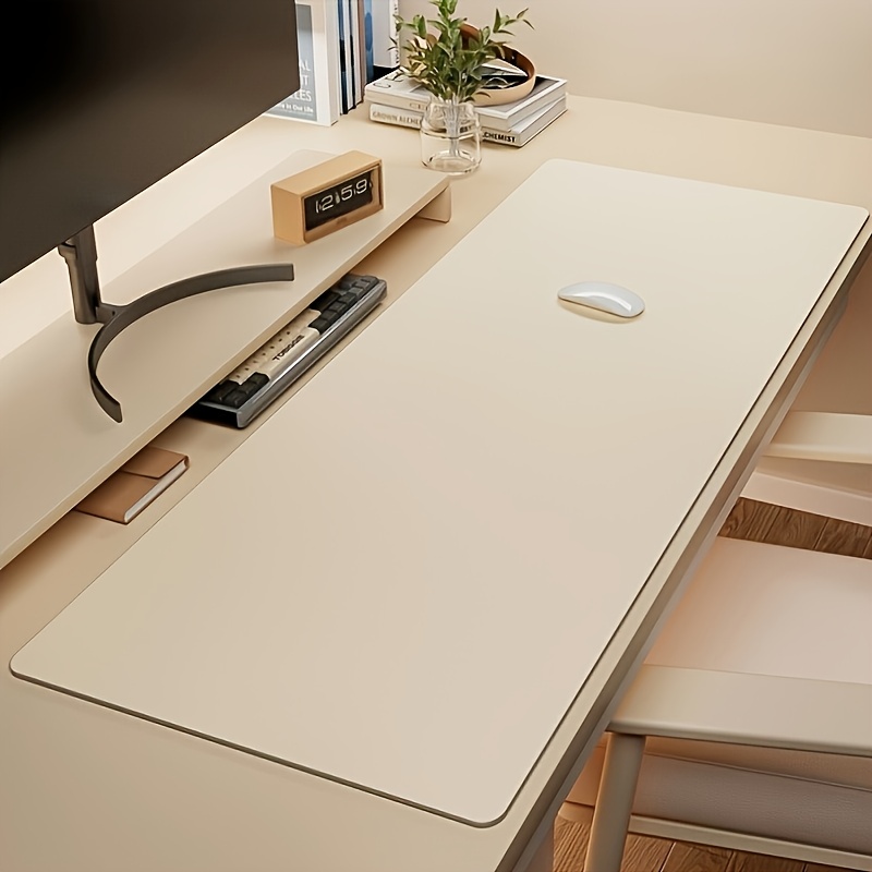 แผ่นรองเมาส์หนังเทียมขนาดใหญ่  - Desk Pad Leather Large บทวิจารณ์และราคา