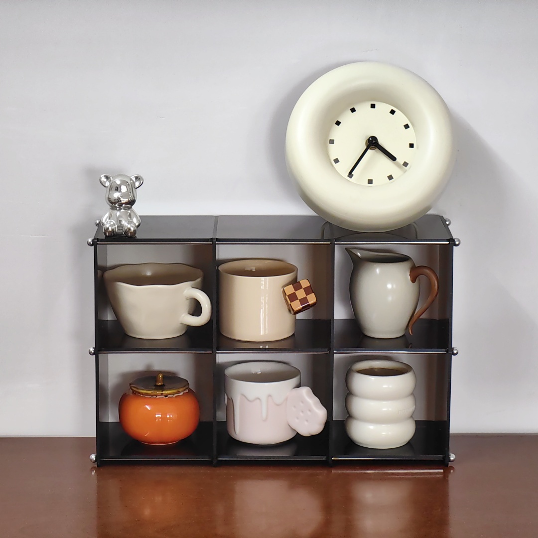 อะคริลิคชั้นวางถ้วยRackเดสก์ท็ - Desk Setup Organizer บทวิจารณ์และราคา