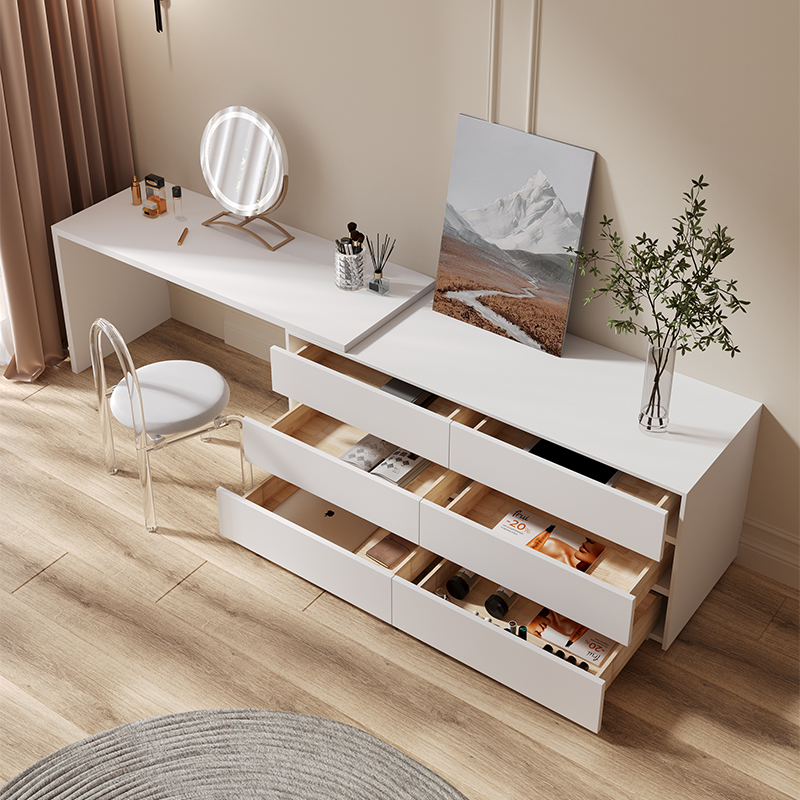 โต๊ะเครื่องแป้งอเนกประสงค์รูปต - Desk Vanity Setup บทวิจารณ์และราคา