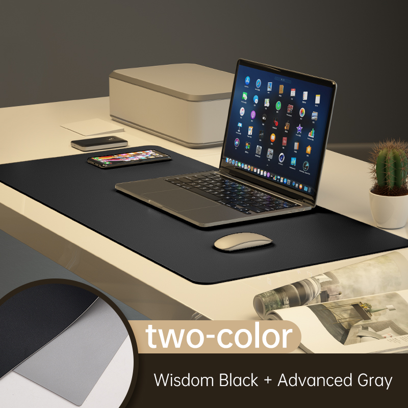 โฮมออฟฟิศเมาส์ขนาดใหญ่Pad Game - Desk Pad Leather Large บทวิจารณ์และราคา
