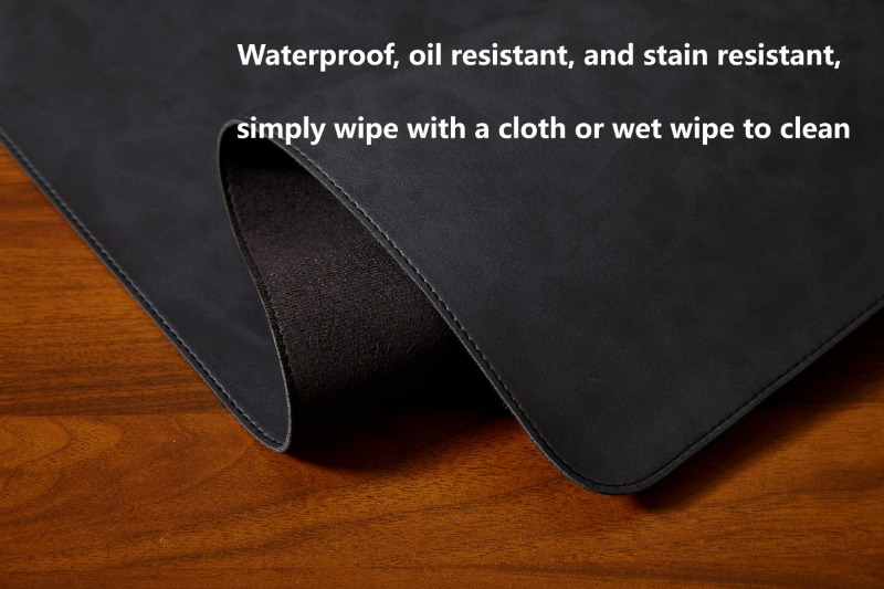 แผ่นรองเมาส์ขนาดใหญ่แผ่นรองเม้ - Desk Pad Leather Large บทวิจารณ์และราคา