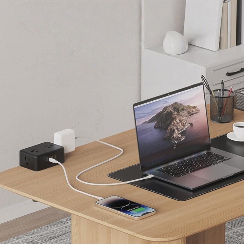 รางปลั๊กไฟแบบหนีบที่ปลอดภัย 4A - Desk Setup Usb Hub บทวิจารณ์และราคา