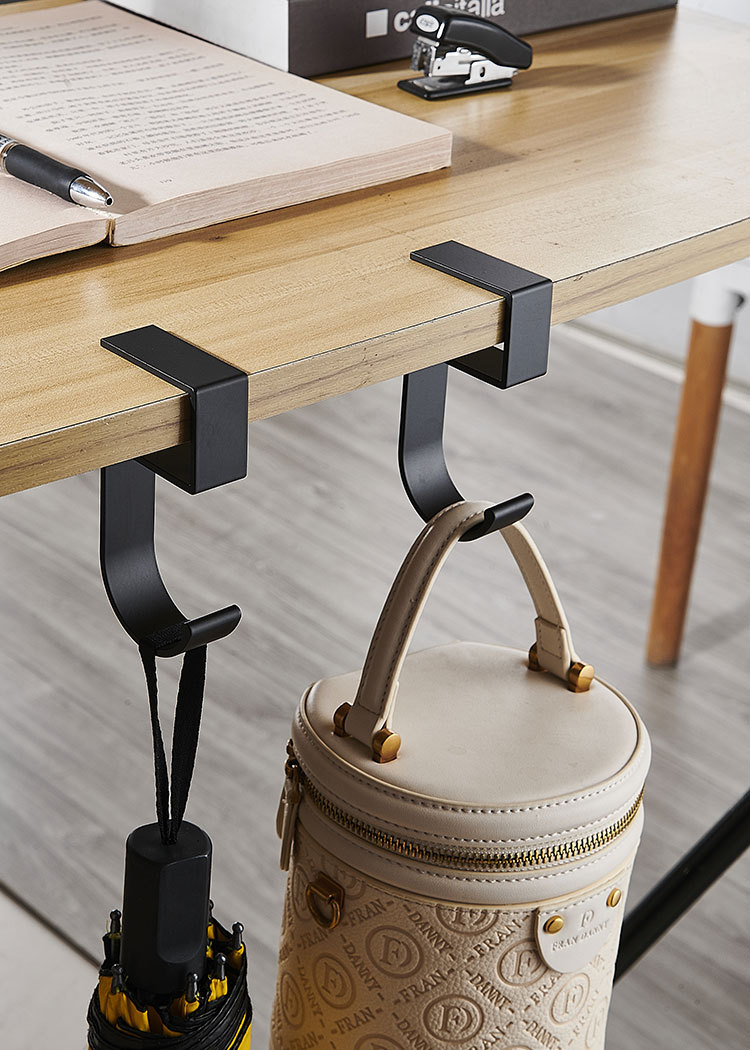 ตะขอแขวนโต๊ะแบบพกพา 5 รูปแบบ | - Desk Setup Organizer บทวิจารณ์และราคา