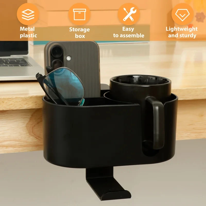 ที่วางแก้วน้ำ 4 in 1 พร้อมที่แ - Desk Setup Organizer บทวิจารณ์และราคา
