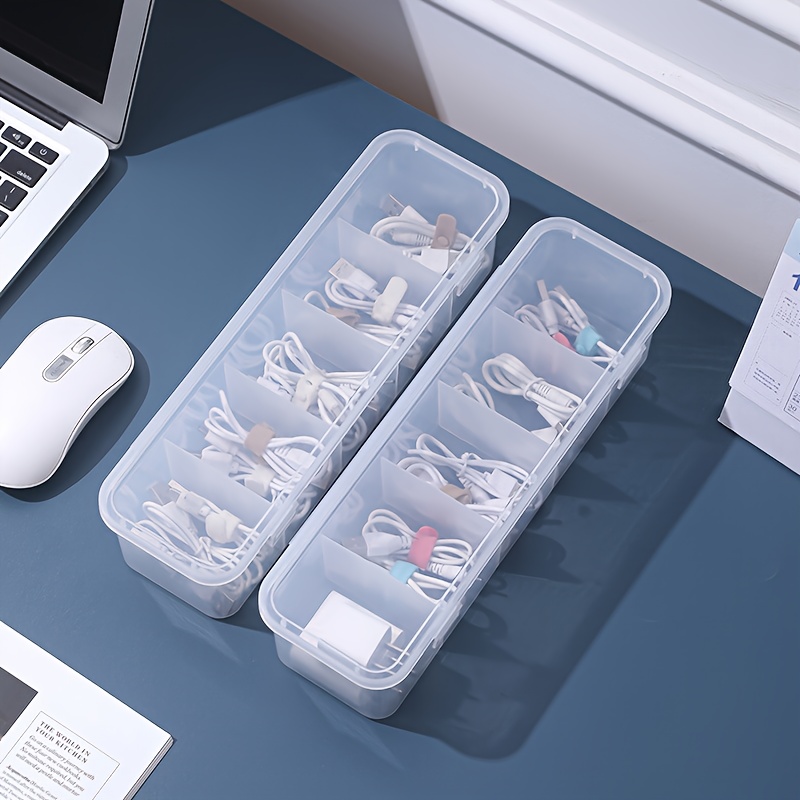 กล่องจัดเก็บสายเคเบิลขนาดใหญ่  - Desk Setup Organizer บทวิจารณ์และราคา