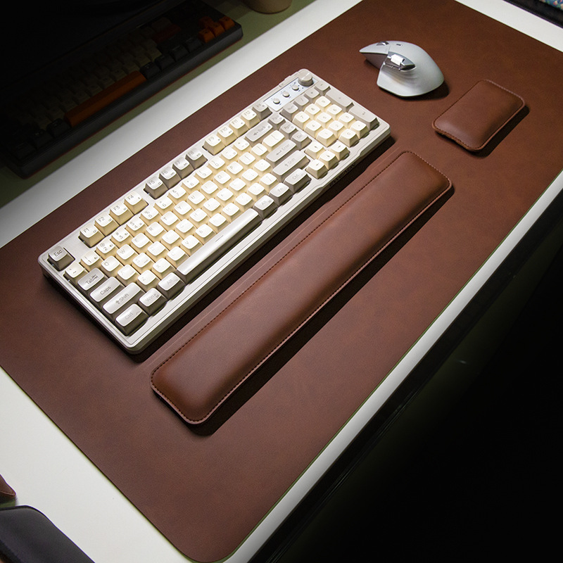 แผ่นรองเมาส์กันน้ำ PU ขนาดใหญ่ - Desk Pad Leather Large บทวิจารณ์และราคา