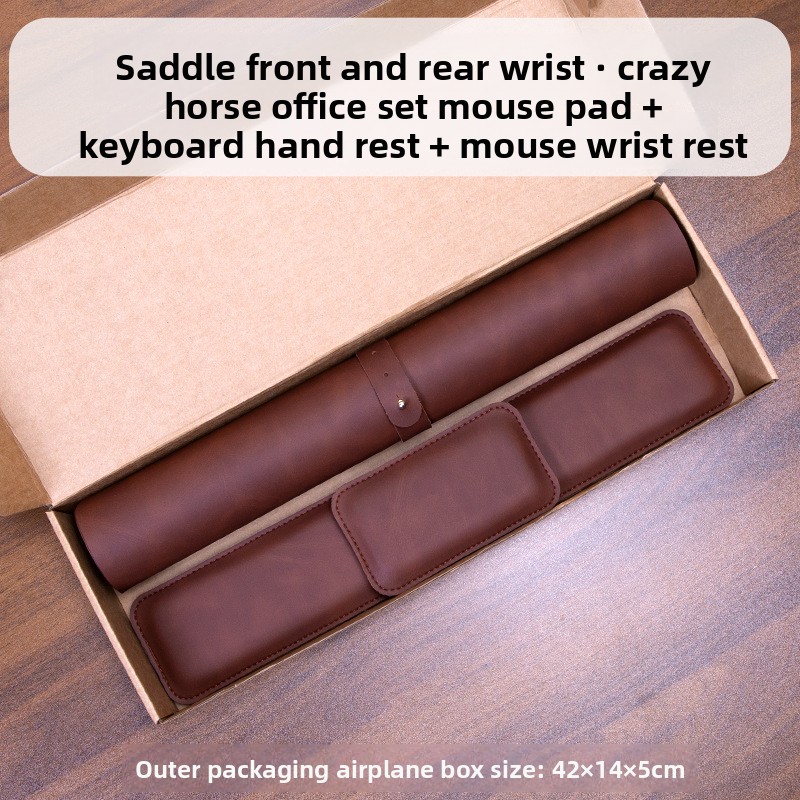แผ่นรองเมาส์กันน้ำ PU ขนาดใหญ่ - Desk Pad Leather Large บทวิจารณ์และราคา