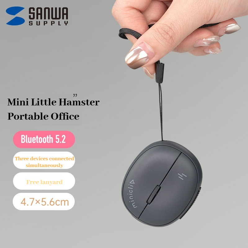 Sanwa มินิบลูทูธไร้สายเมาส์แบบ - Desk Setup Mac บทวิจารณ์และราคา