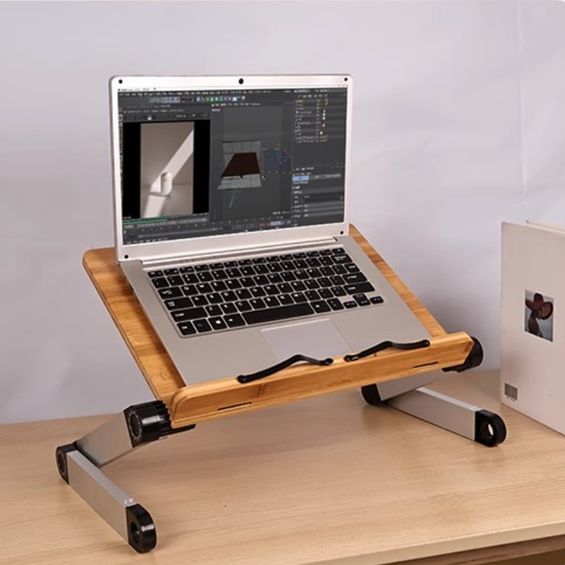ปรับเตียงไม้ไผ่โต๊ะแล็ปท็อปพับ - Desk Setup With Ipad บทวิจารณ์และราคา