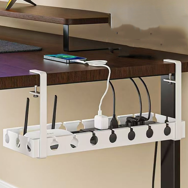 ภายใต้ตารางสายOrganizerไม่มีเจ - Desk Setup Organizer บทวิจารณ์และราคา