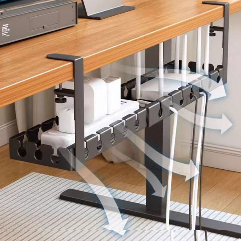 ภายใต้ตารางสายOrganizerไม่มีเจ - Desk Setup Organizer บทวิจารณ์และราคา