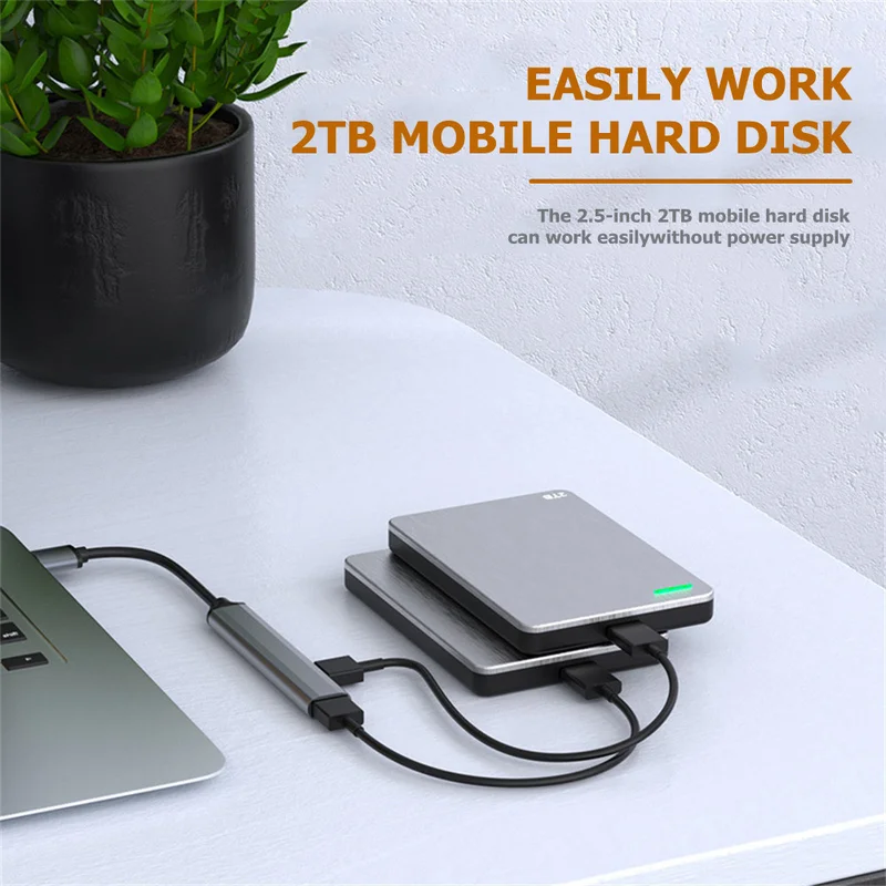 4 พอร์ต USB-C Hub 3.0/3.1-Mult - Desk Setup Usb Hub บทวิจารณ์และราคา