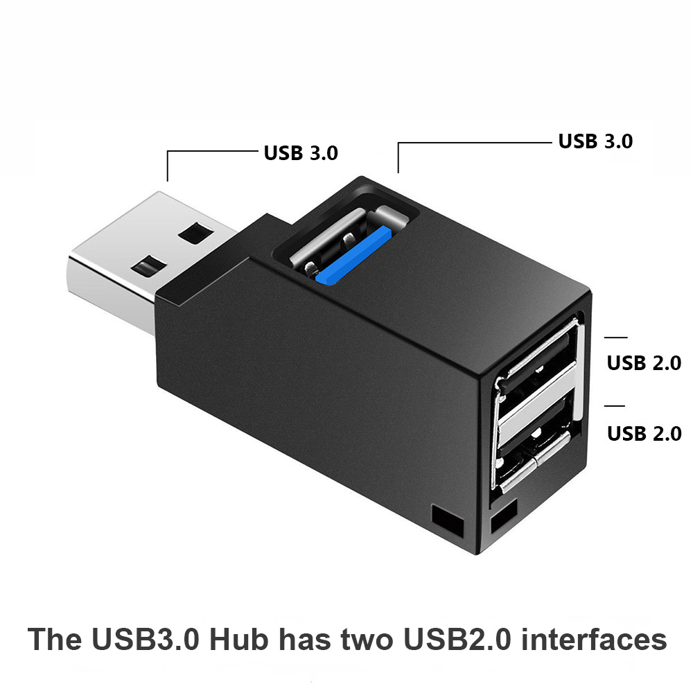 ฮับ USB 3-in-1 อะแดปเตอร์ USB  - Desk Setup Usb Hub บทวิจารณ์และราคา