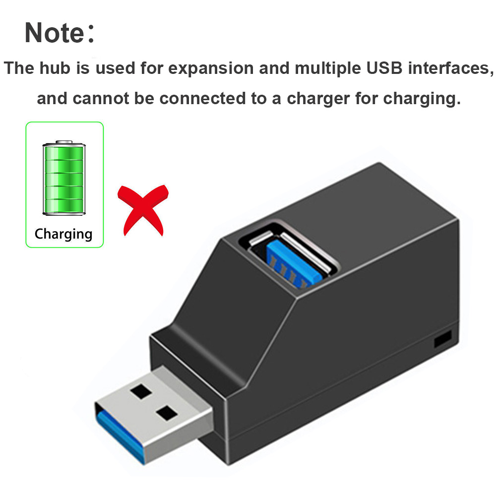 ฮับ USB 3-in-1 อะแดปเตอร์ USB  - Desk Setup Usb Hub บทวิจารณ์และราคา