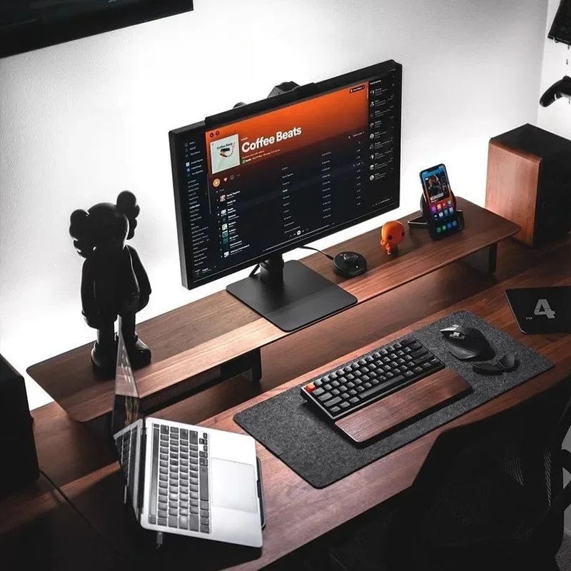 ชั้นวางเพิ่มความสูงสำหรับจอภาพ - Desk Setup Living Room บทวิจารณ์และราคา