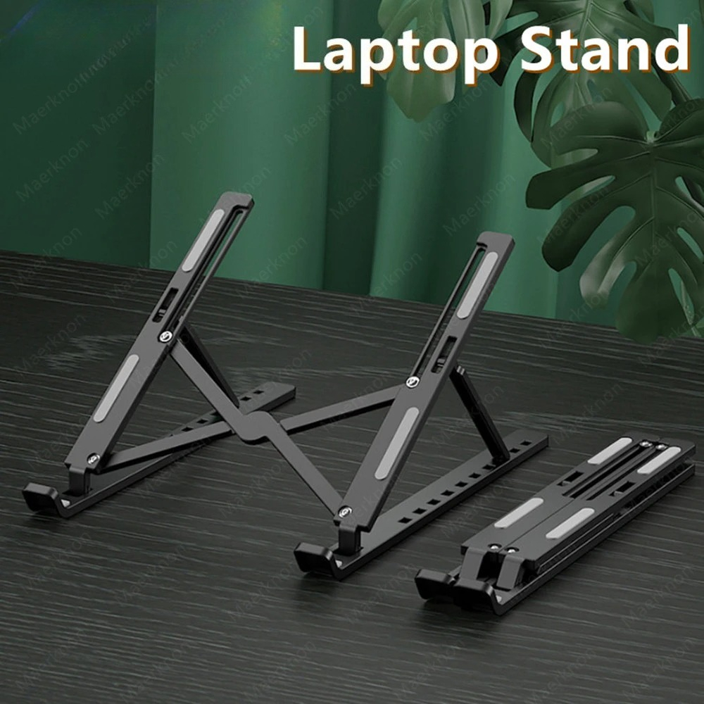 ขาตั้งแล็ปท็อปแบบพับได้แบบพกพา - Desk Setup Mac บทวิจารณ์และราคา