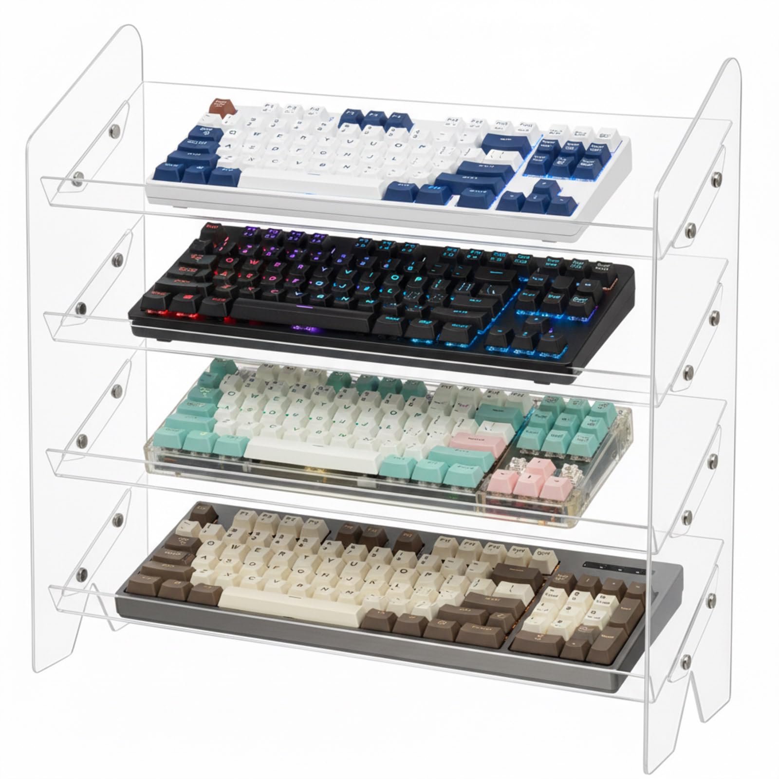 ชั้นวางโชว์คีย์บอร์ดอะคริลิกสำ - Desk Setup Tablet บทวิจารณ์และราคา