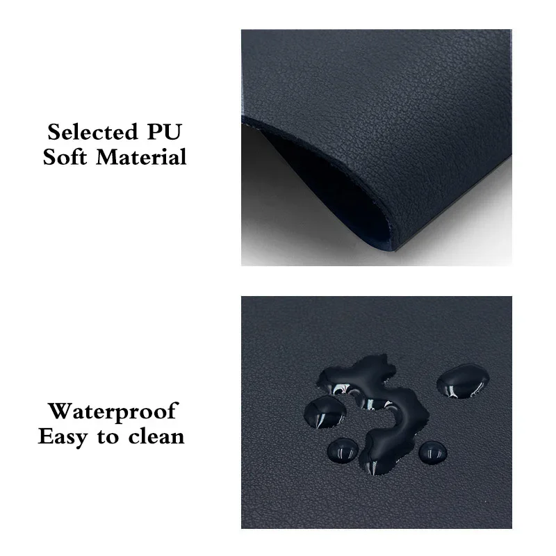 แผ่นรองเมาส์หนังลายใบโคลเวอร์ส - Desk Pad Leather Large บทวิจารณ์และราคา