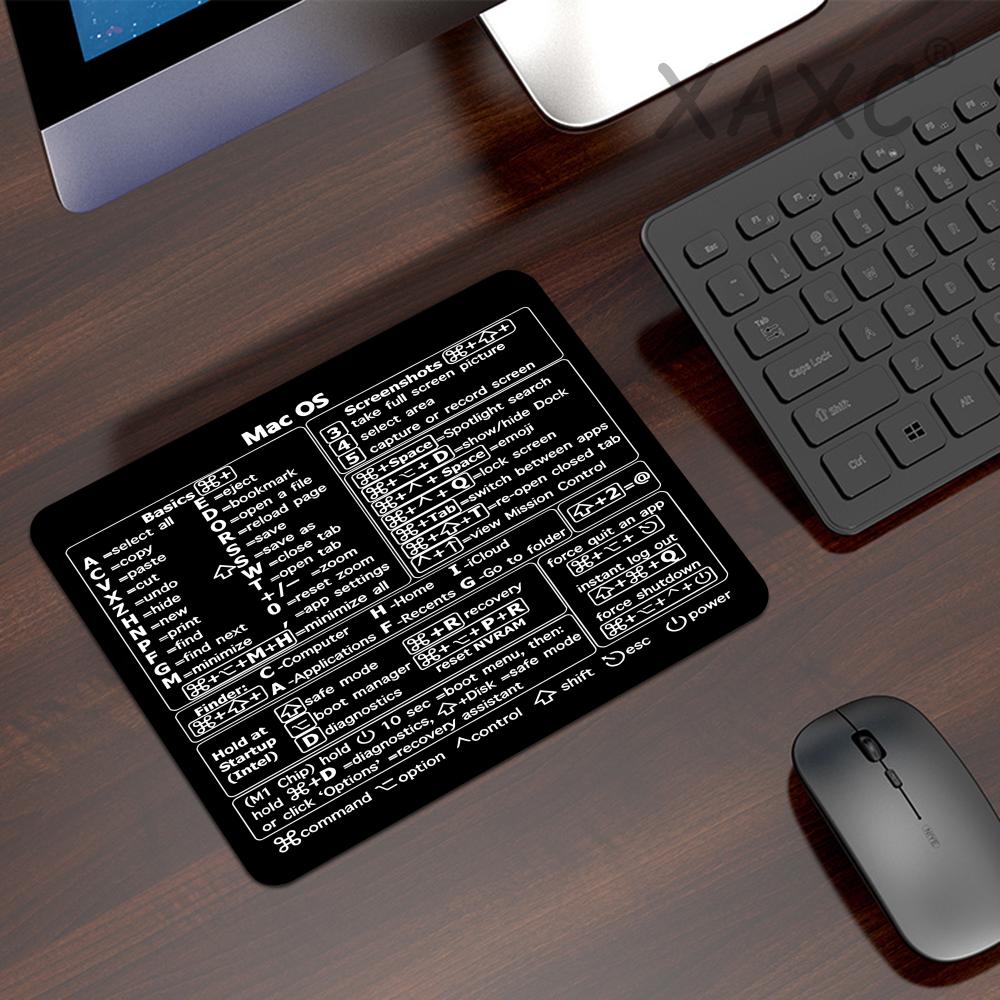 แผ่นรองเมาส์ยางทรงสี่เหลี่ยมเล - Desk Setup Mac บทวิจารณ์และราคา