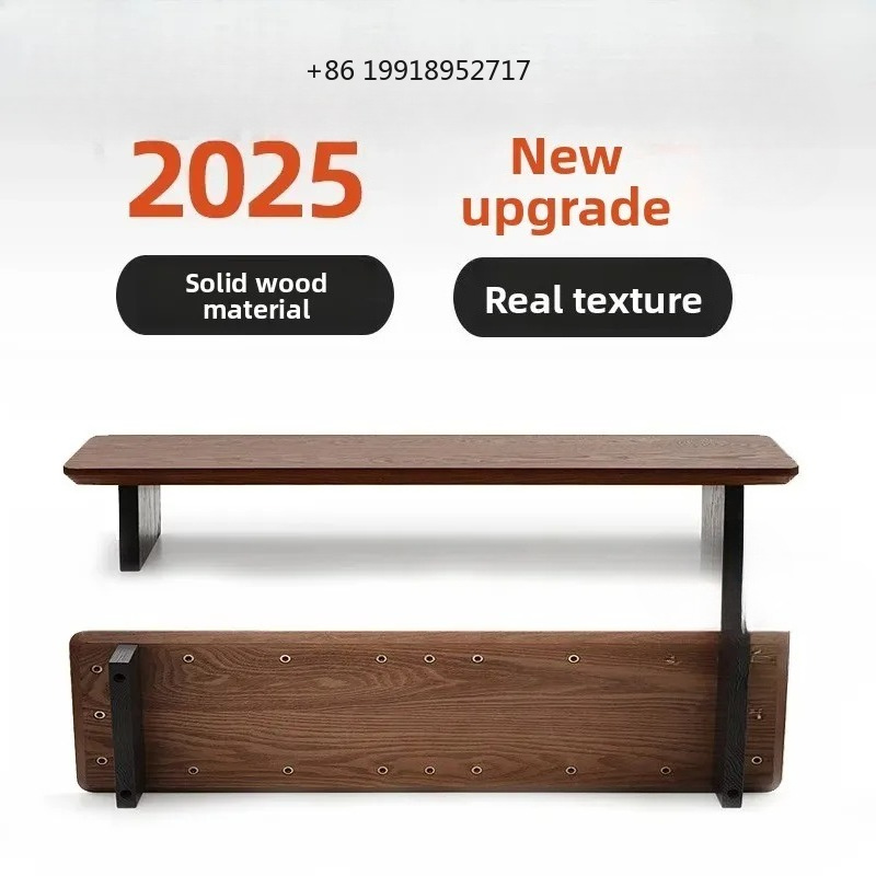 แท่นวางจอคอมพิวเตอร์ไม้เนื้อแข - Desk Setup Living Room บทวิจารณ์และราคา