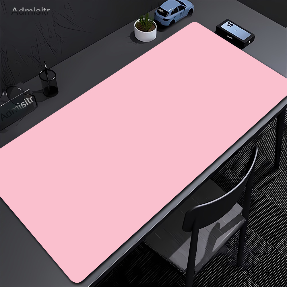 แผ่นรองเมาส์สีดําขนาดใหญ่สีทึบ - Desk Pad Leather Large บทวิจารณ์และราคา