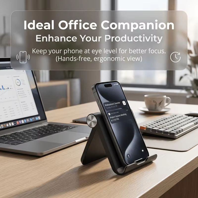 ขาตั้งโทรศัพท์แบบพับได้ พกพาสะ - Desk Setup Stand บทวิจารณ์และราคา